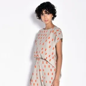 Tunic in Orange Disko