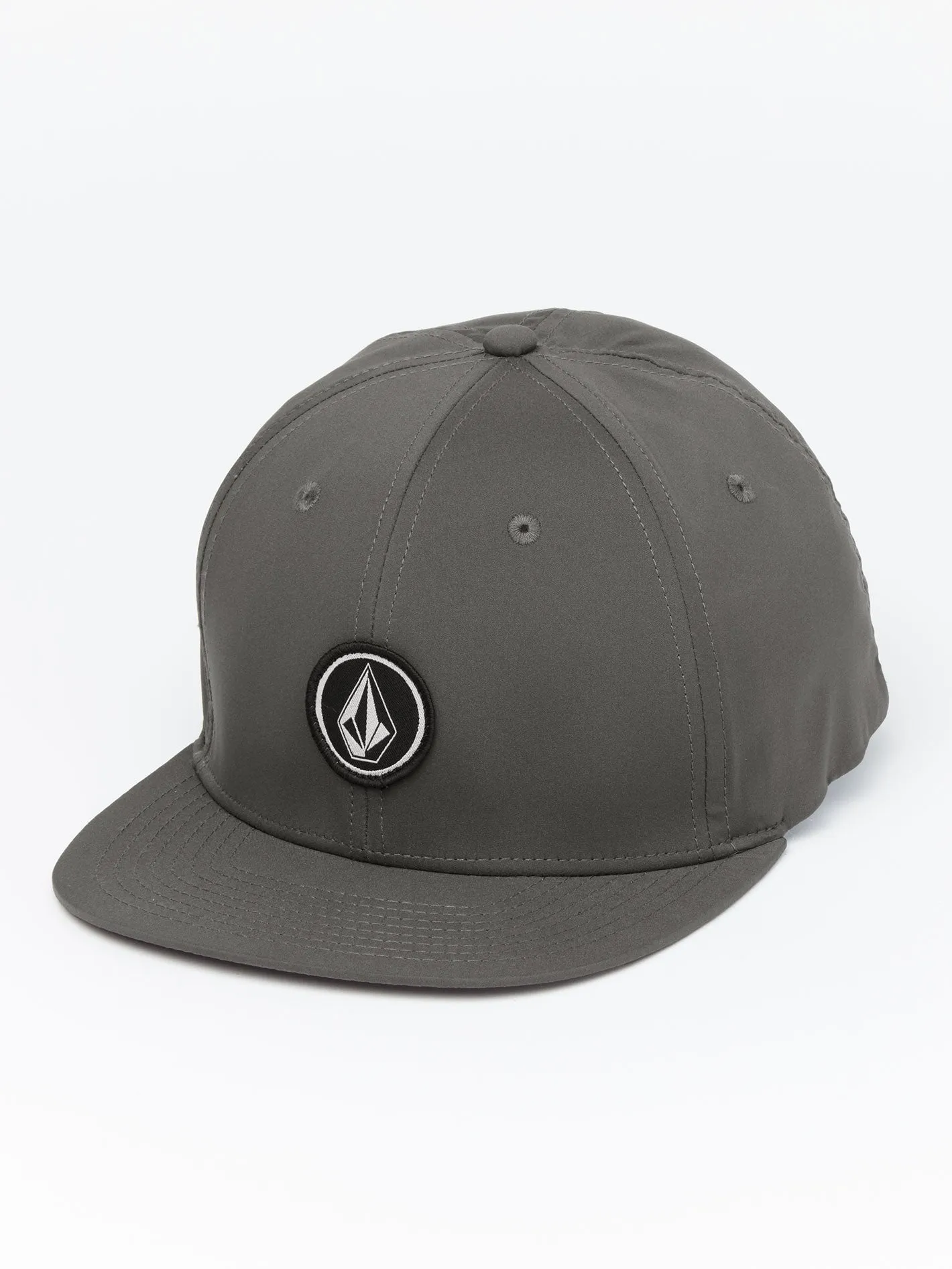 V Quarter Xfit Hat - Charcoal Heather