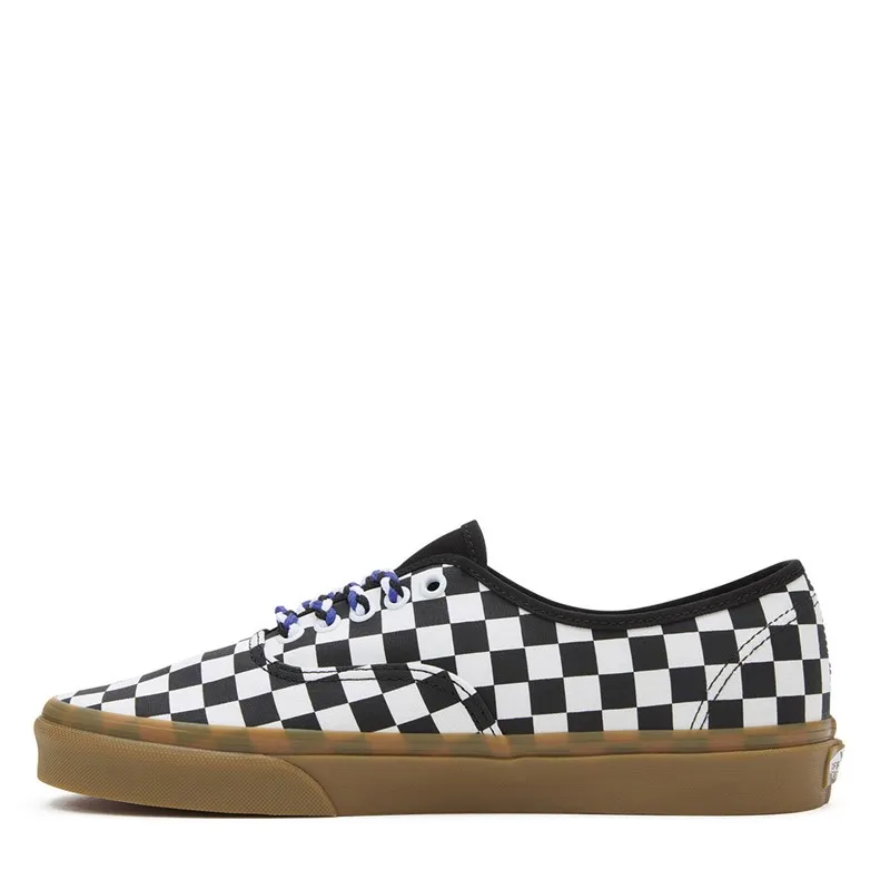 Vans Authentic Checkerboard Trainers Black/White