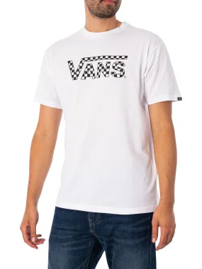 Vans Checkered T-Shirt - White/Black