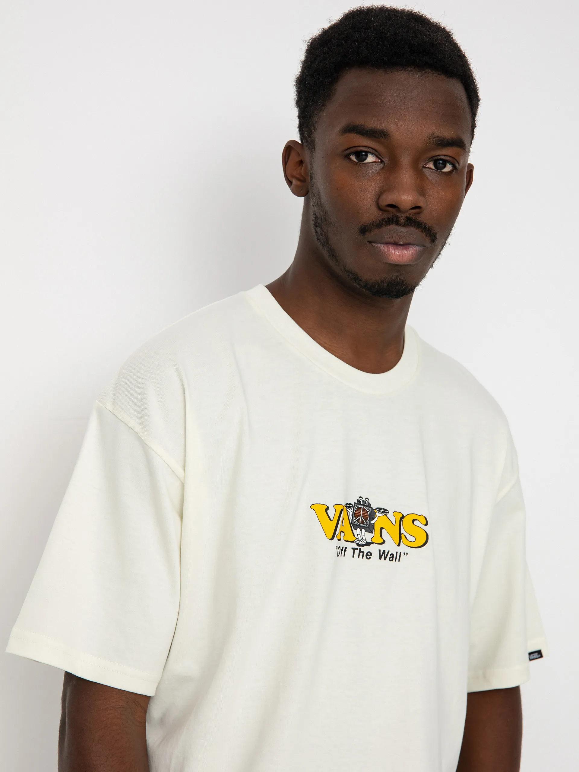 Vans Music Box Logo T-shirt (marshmallow)