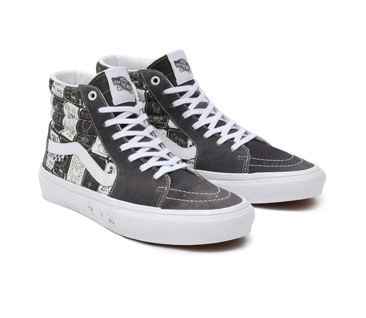 VANS SKATE SK8-HI - (DANIEL JOHNSTON) RAVEN