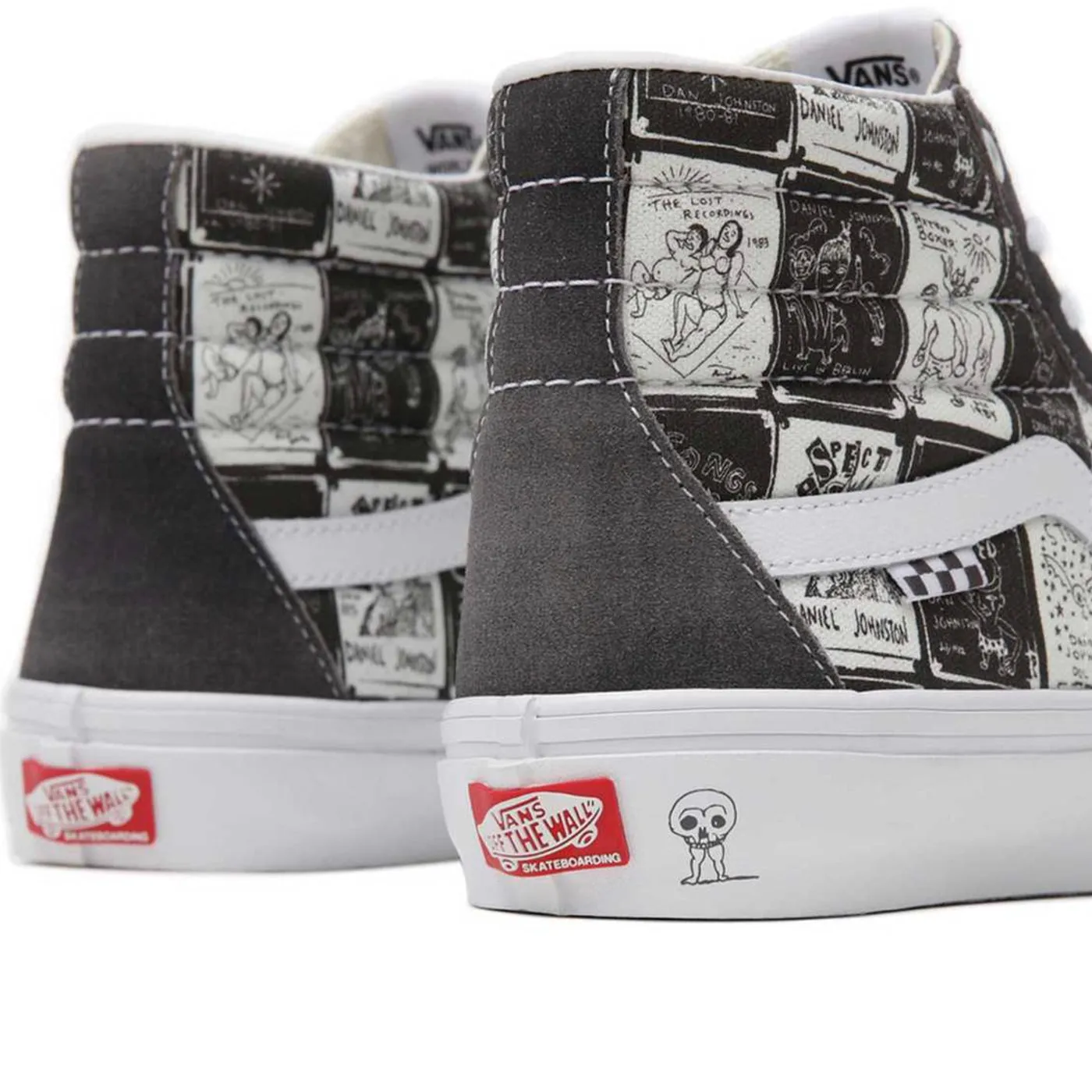 VANS SKATE SK8-HI - (DANIEL JOHNSTON) RAVEN