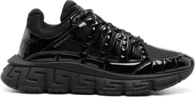 Versace Trigreca multi-panel sneakers Black