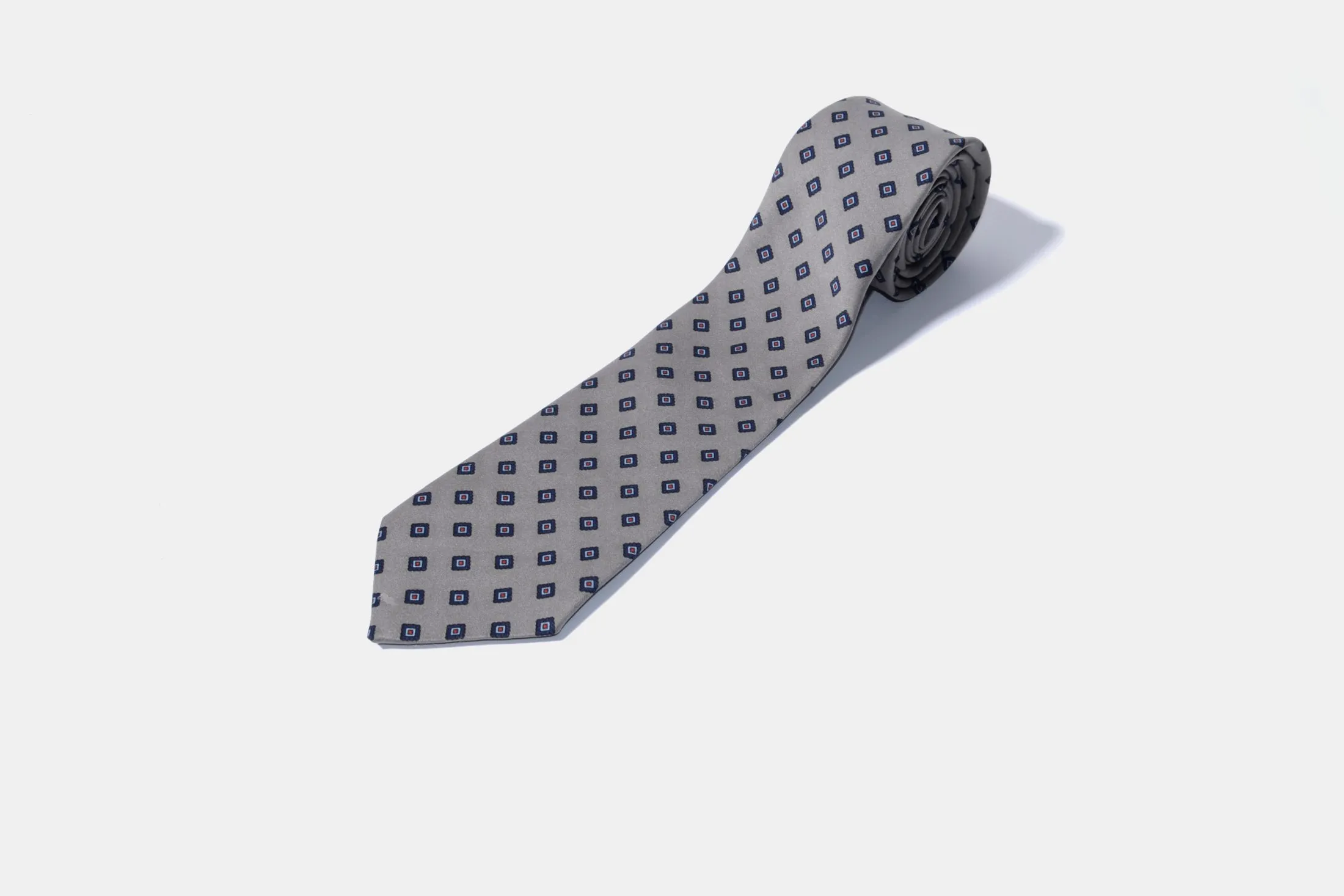 Vintage 90s necktie mens diamond pattern