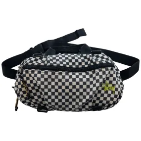 Vintage Stussy Checkered Cross Body Bag | Second Wave Vintage