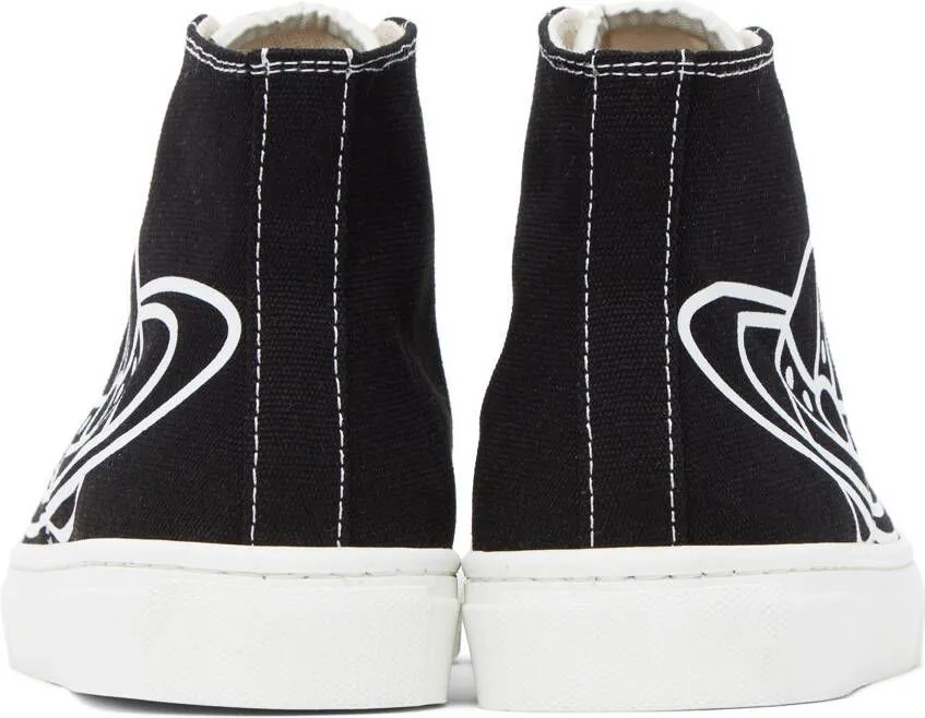 Vivienne Westwood Black Plimsoll Sneakers