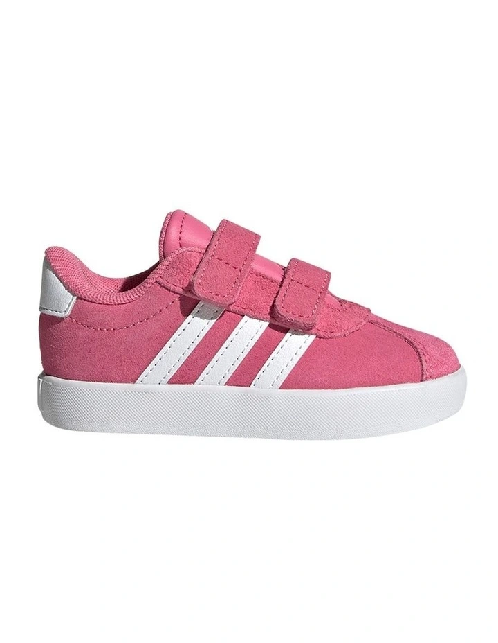 Vl Court 3.0 Self-Fastening Infant Sneakers in Pink