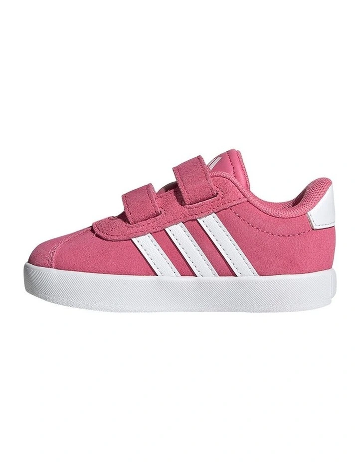 Vl Court 3.0 Self-Fastening Infant Sneakers in Pink