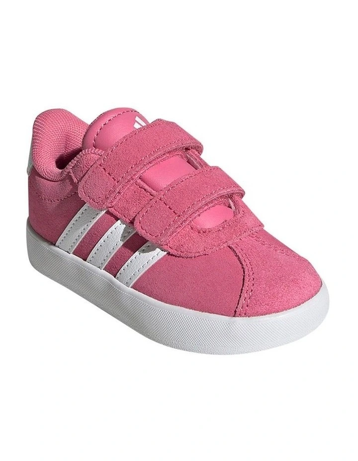 Vl Court 3.0 Self-Fastening Infant Sneakers in Pink