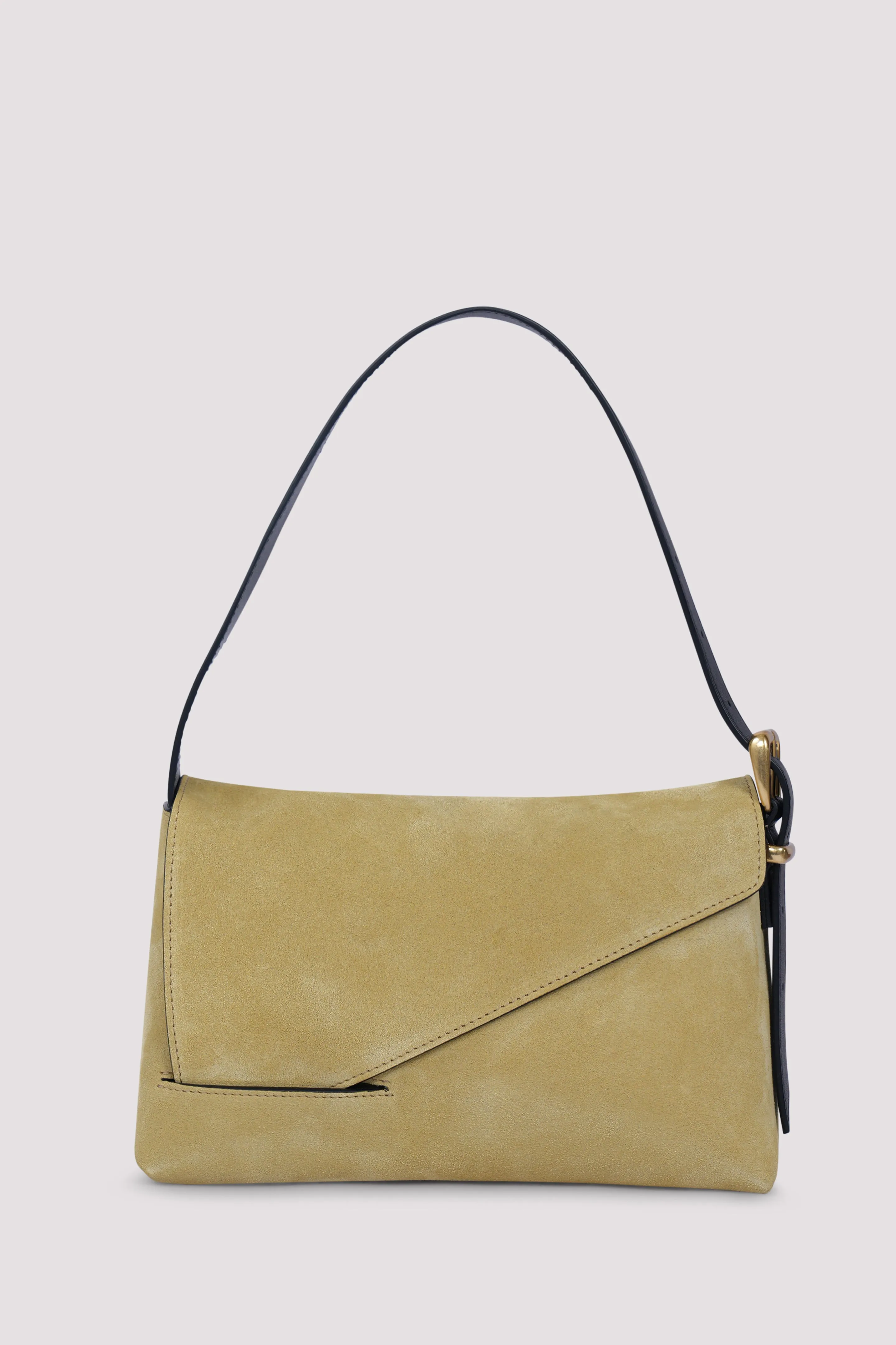 Wandler  Beige Oscar Baguette Shoulder Bag