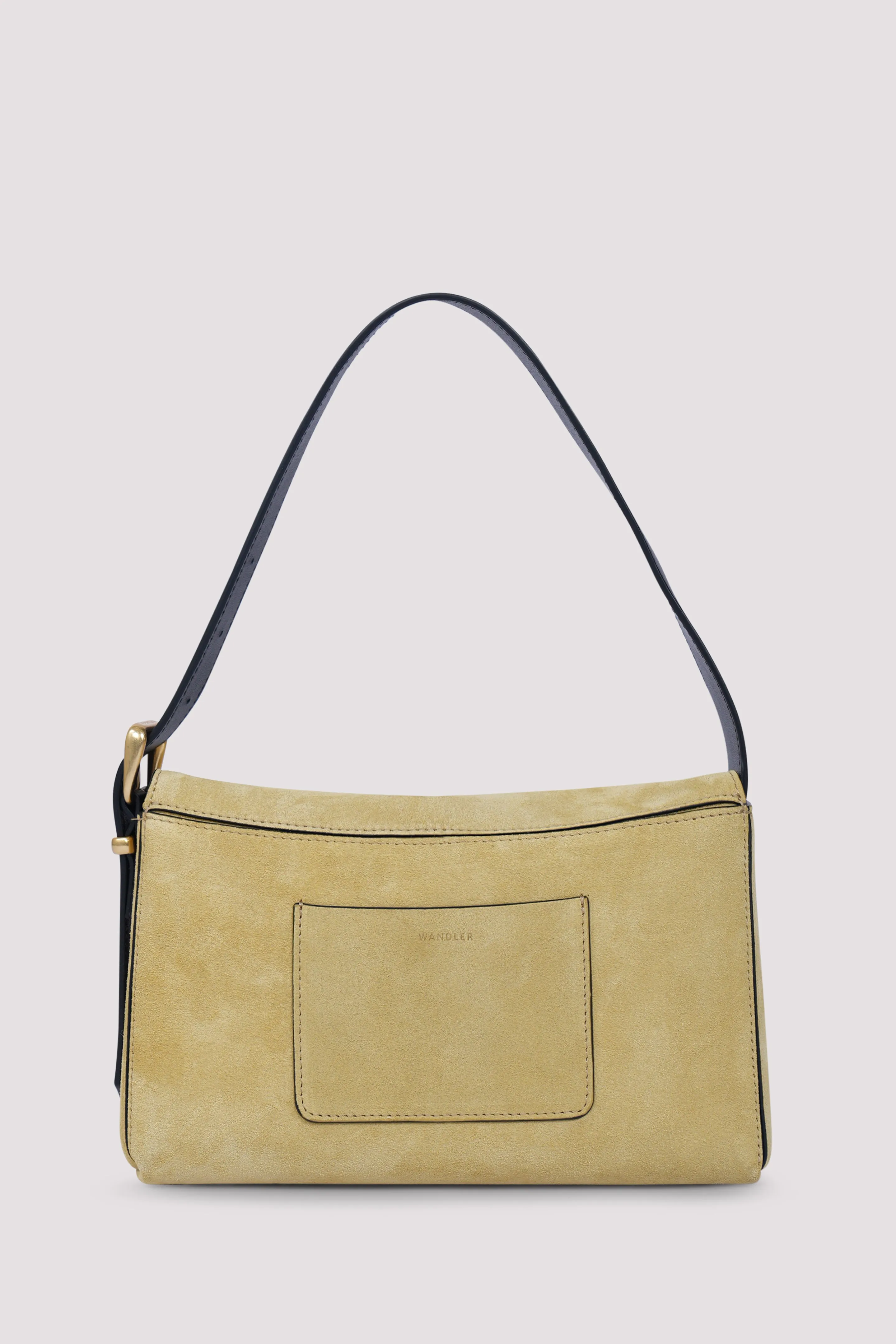 Wandler  Beige Oscar Baguette Shoulder Bag