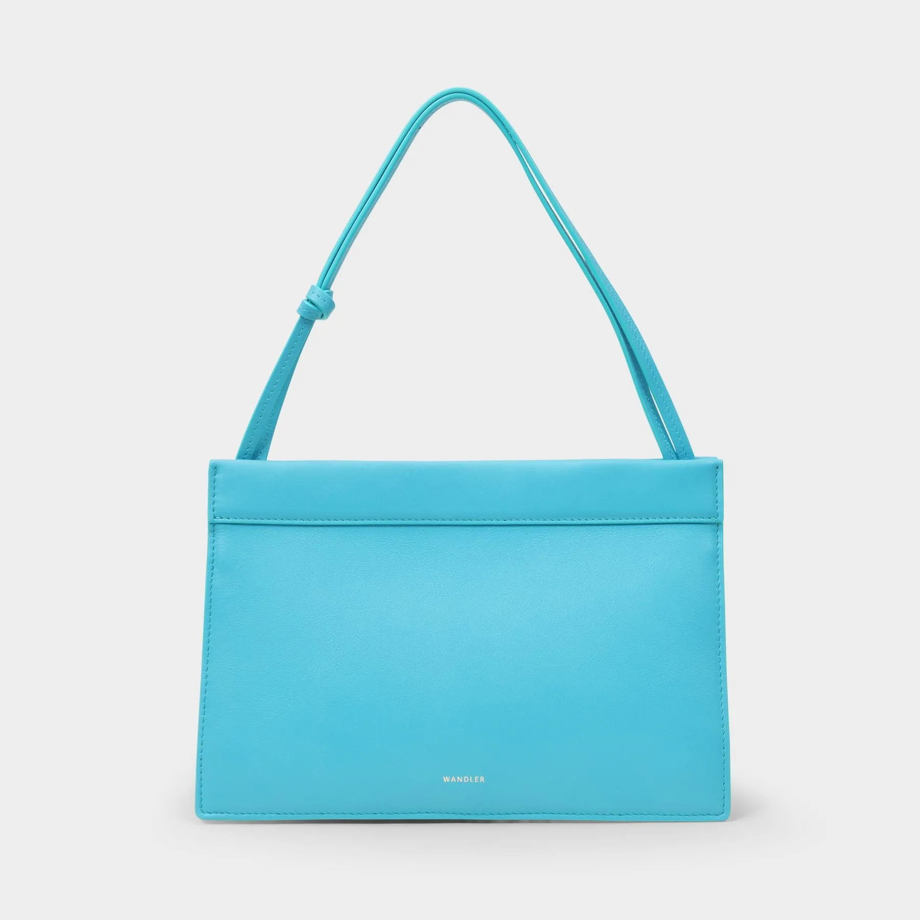 Wandler  Hannah Bag in Blue Leather