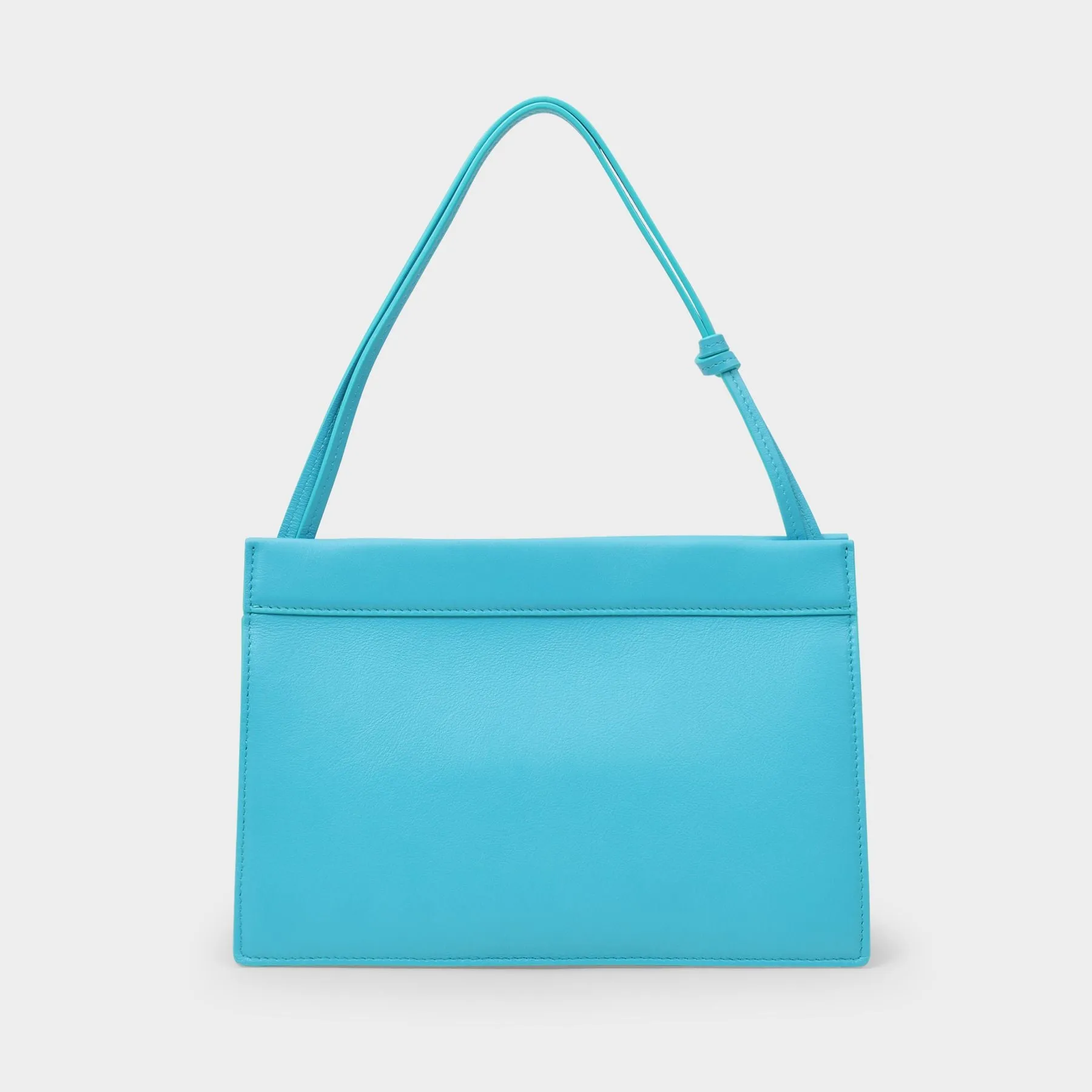 Wandler  Hannah Bag in Blue Leather