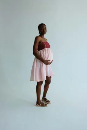 Wendy Maternity Dress - Pink