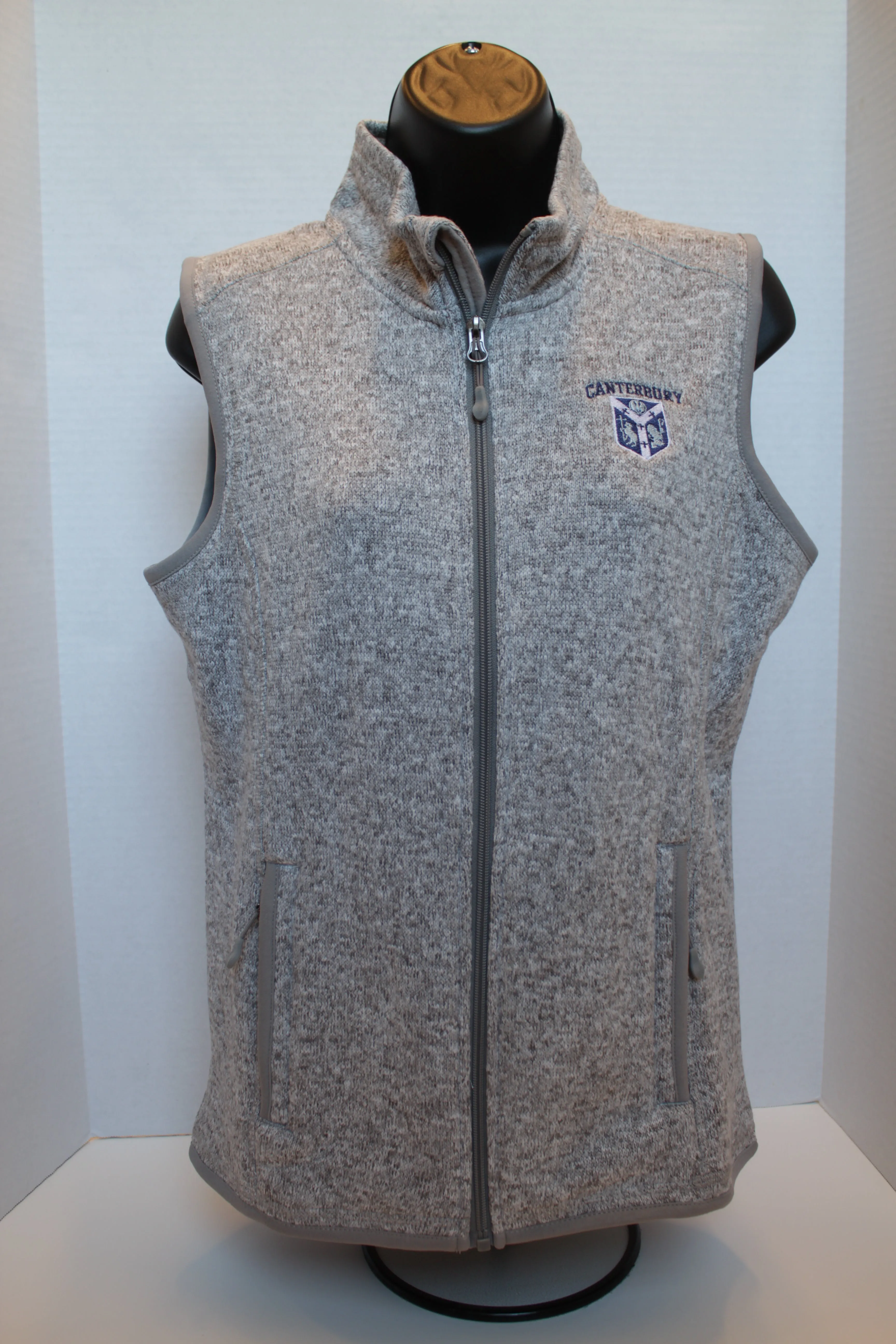 Women's Vest Charles River Grey