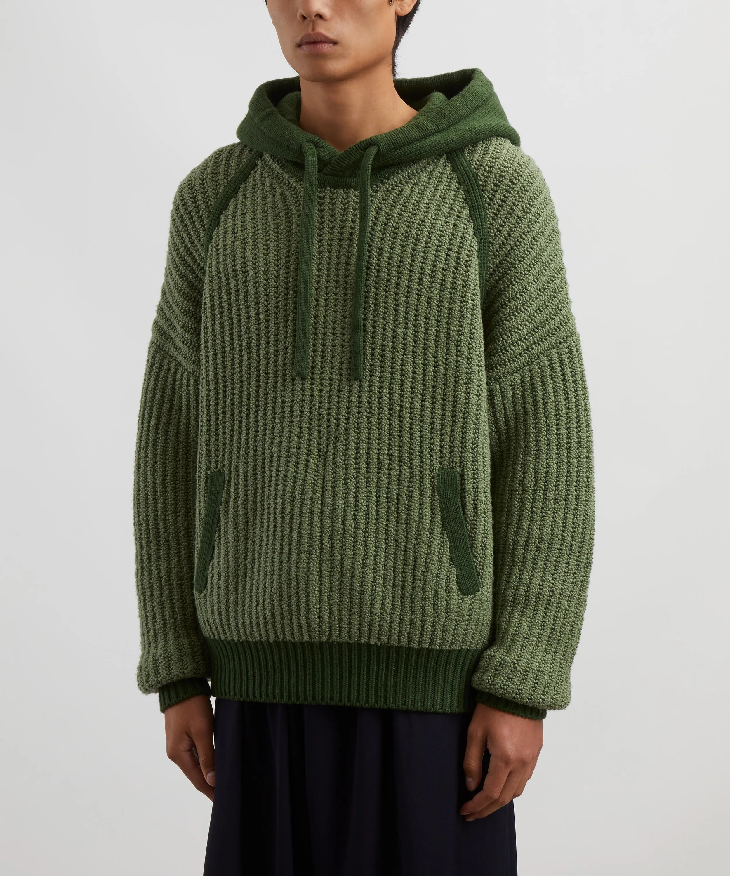 Wool Textured Hoodie