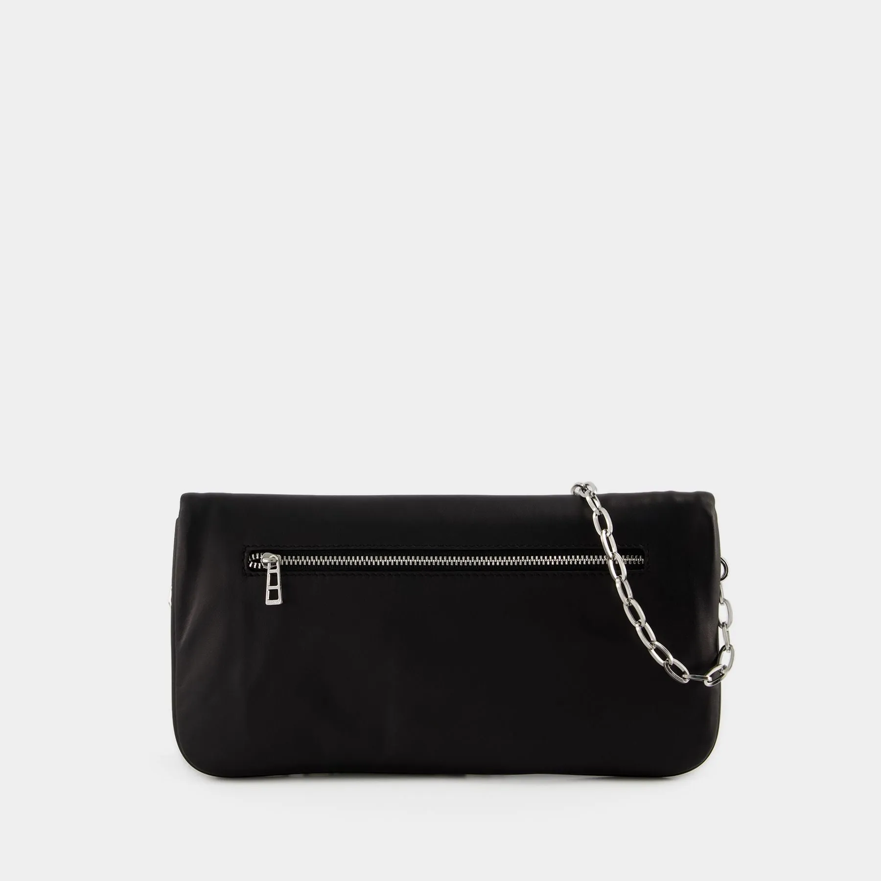 Zadig & Voltaire  Rock Minimal Hobo Bag - Zadig & Voltaire - Leather - Black