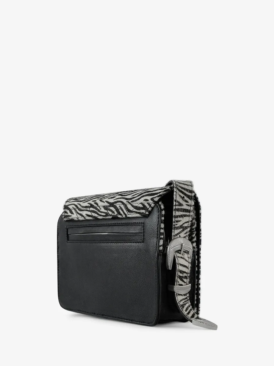 Zebra Print Leather Baguette Bag for Women - LeBaguette Safari | PAUL MARIUS