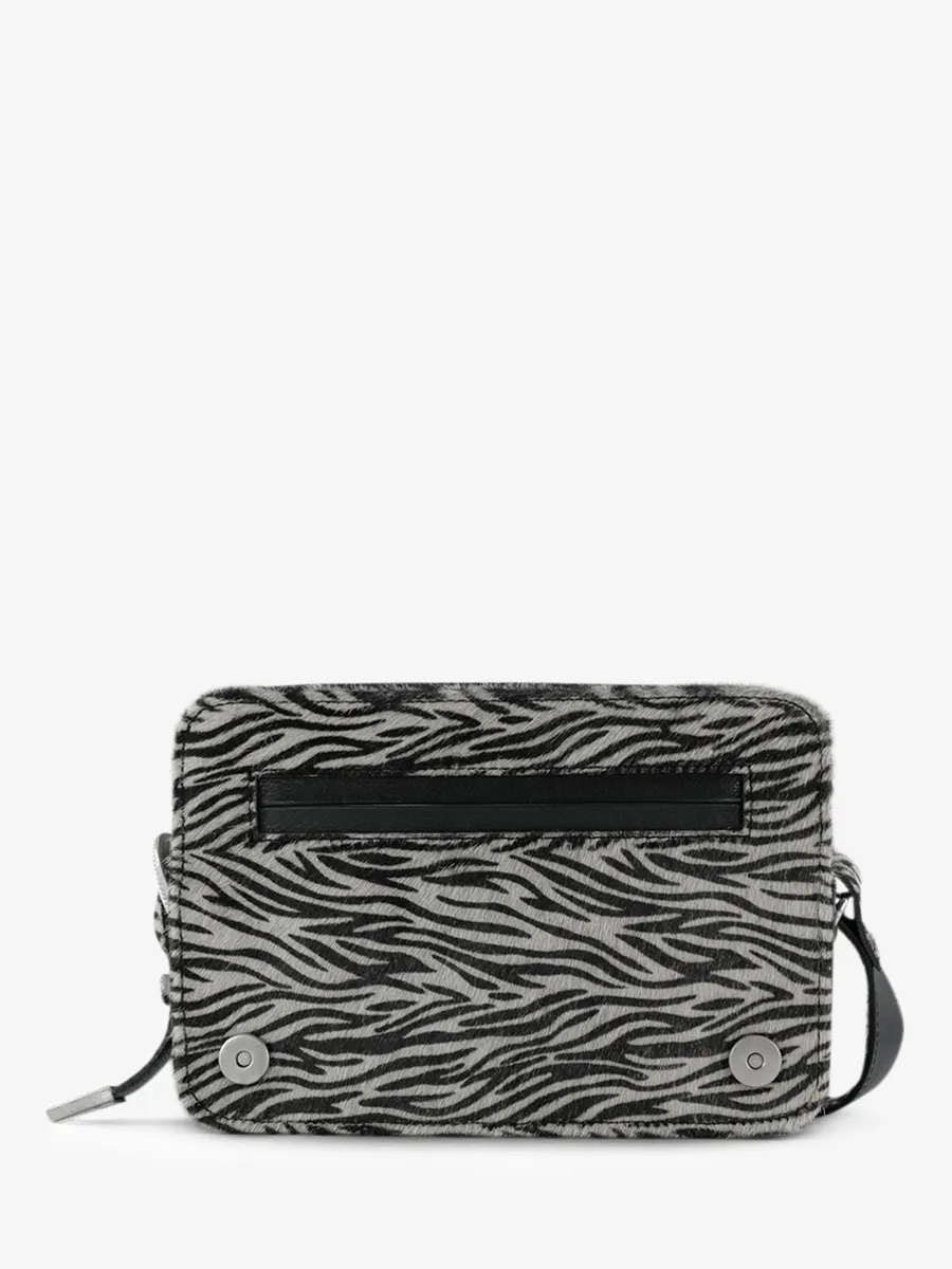 Zebra Print Leather Baguette Bag for Women - LeBaguette Safari | PAUL MARIUS