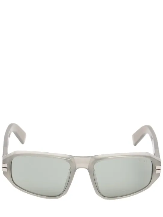 Zegna   Squared sunglasses 