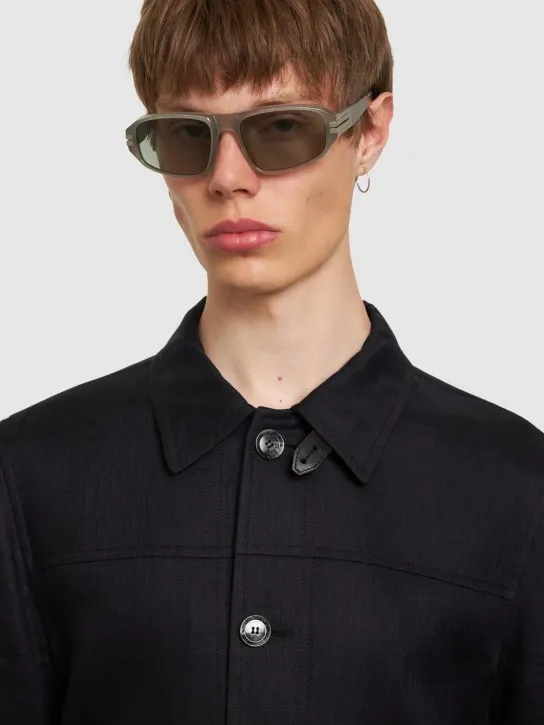 Zegna   Squared sunglasses 