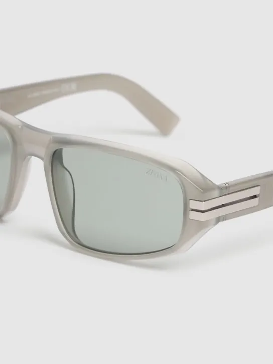 Zegna   Squared sunglasses 